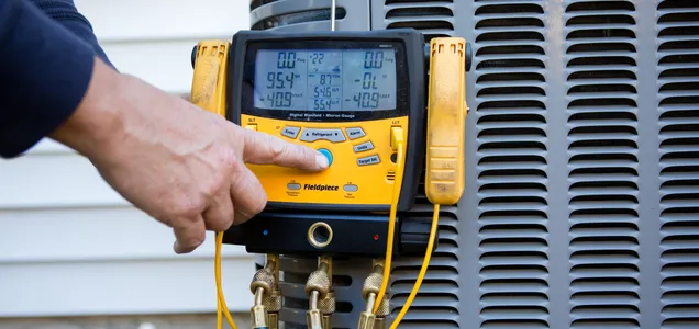 Bryant heat pump maintained by Charlie's Tropic Heating & Air