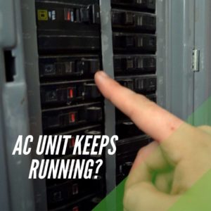 AC Unit Running