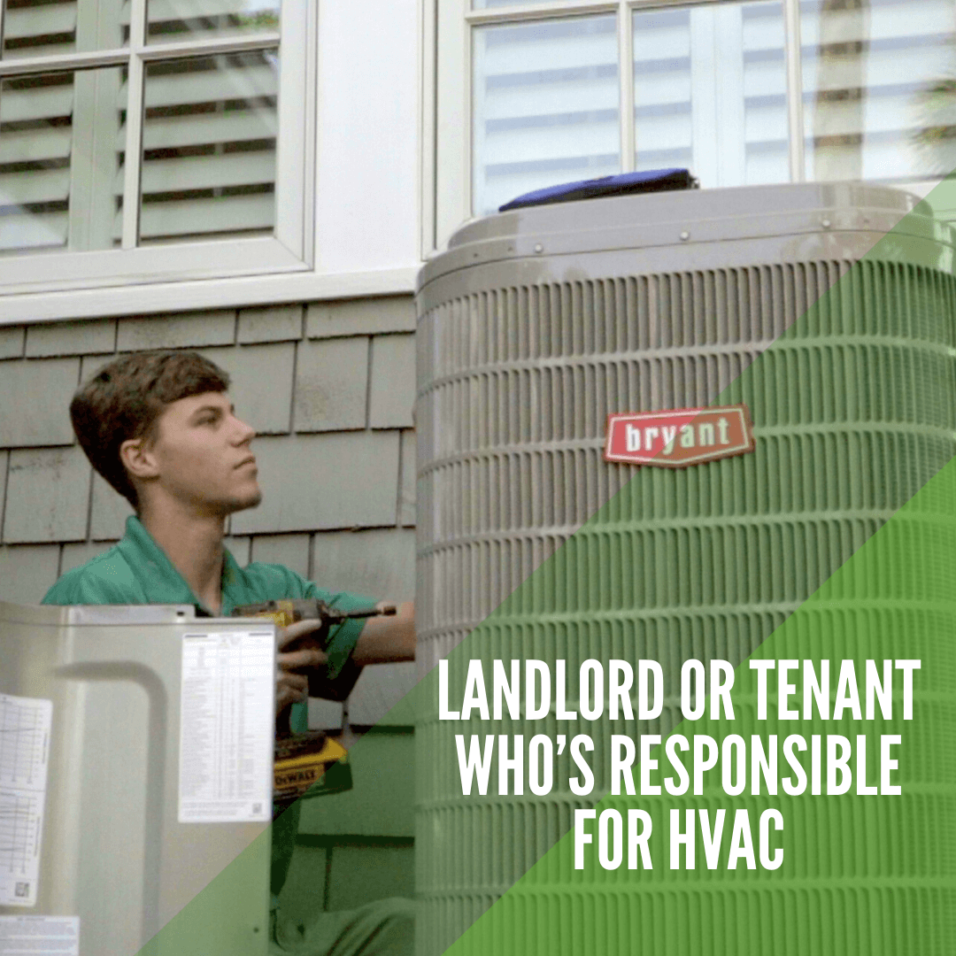 Lanlord or tenant who's responsible for HVAC