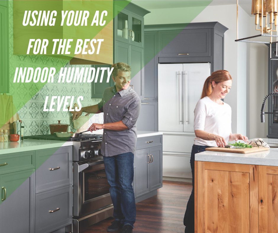 Homeowners enjoy ideal indoor humidity levels thanks to their AC system